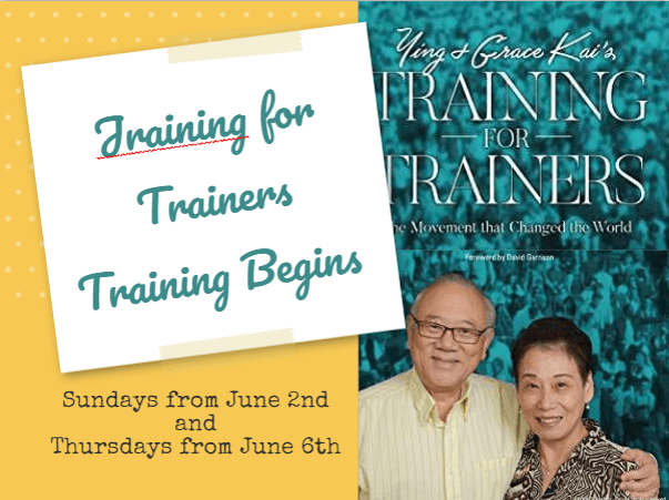Training for Trainers Is Here!