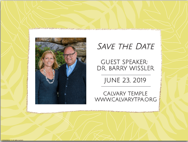 Guest Speaker, Dr. Barry Wissler