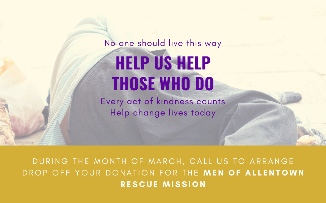 Update: Drive for Men of A.R.M.