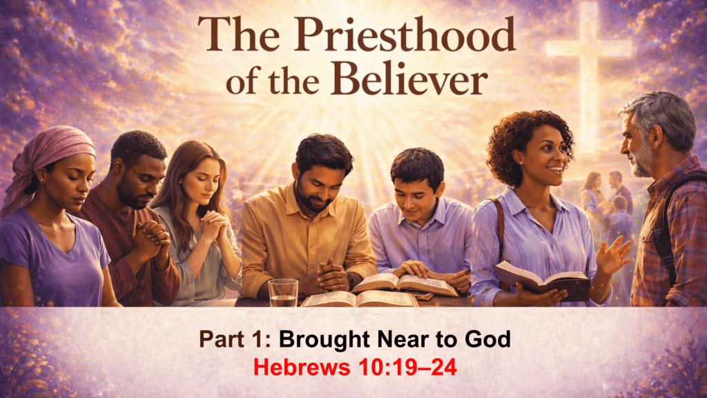 Part 1: Brought Near to God