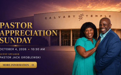 Pastor Appreciation Sunday 2026